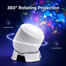 NØVEX SnowGlow™ – 360° LED Christmas Snowflake Projector